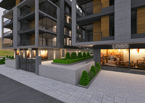 شقق 1 + 1 في وسط مدينة أنطاليا 