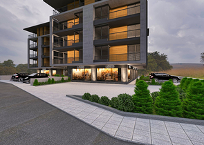 شقق 1 + 1 في وسط مدينة أنطاليا 