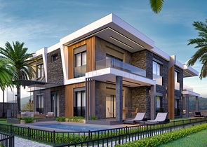 فيلا 4+1 في دوشيمالتي-منطقة أنطاليا 