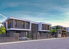 فيلا 4+1 في دوشيمالتي-منطقة أنطاليا 