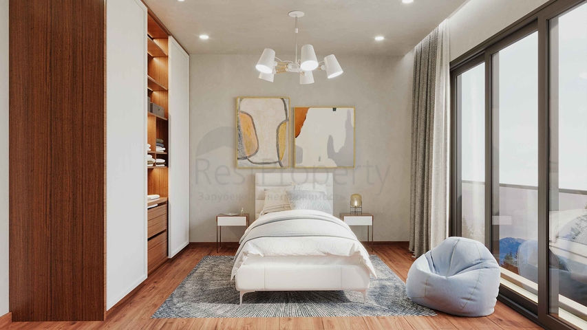 تخطيط فيلا 3 + 1 ، 4+2 في منطقة التينتاس - أنطاليا 