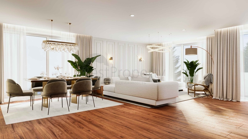 تخطيط فيلا 3 + 1 ، 4+2 في منطقة التينتاس - أنطاليا 