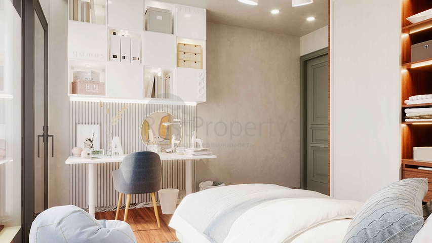 تخطيط فيلا 3 + 1 ، 4+2 في منطقة التينتاس - أنطاليا 