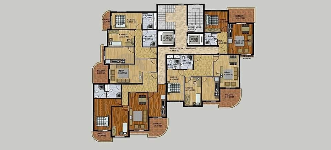 بالاقساط وباسعار تبدأ من 37 الف يورو -شقق ضمن مجمع سكني قيد الانشاء -في افسلار / الانيا 