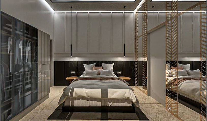 فيلا 5 + 1 في منطقة بيليك أنطاليا 