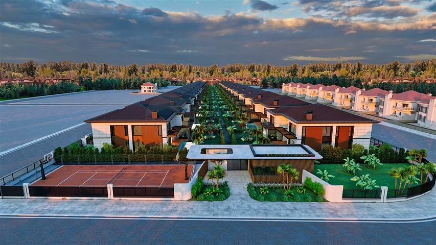 فيلا 4+1 في دوشيمالتي-منطقة أنطاليا