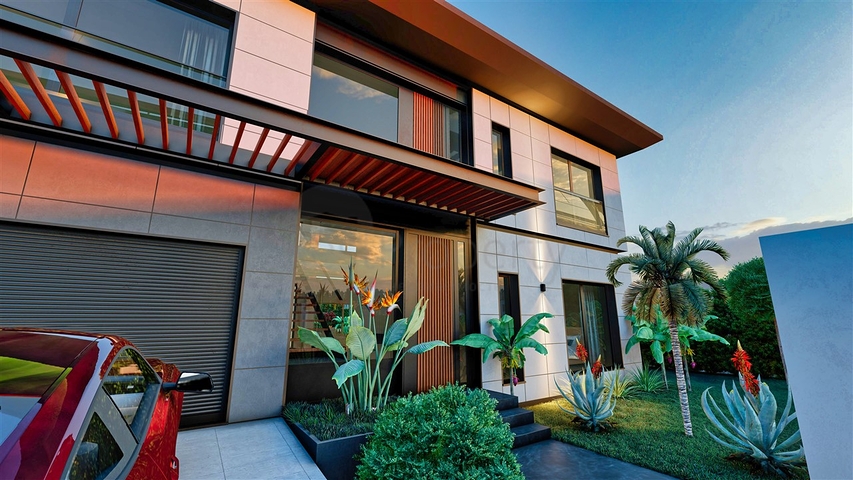 فيلا 4+1 في دوشيمالتي-منطقة أنطاليا