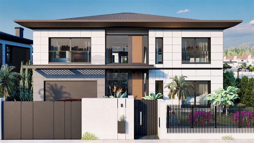 فيلا 4+1 في دوشيمالتي-منطقة أنطاليا