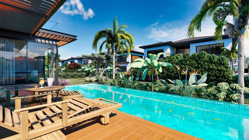 فيلا 4+1 في دوشيمالتي-منطقة أنطاليا