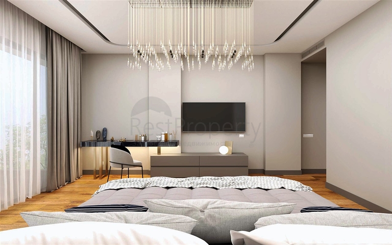 فيلا 4+1 في دوشيمالتي-منطقة أنطاليا