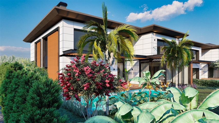 فيلا 4+1 في دوشيمالتي-منطقة أنطاليا