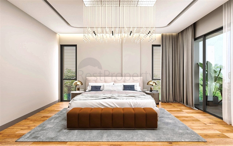 فيلا 4+1 في دوشيمالتي-منطقة أنطاليا