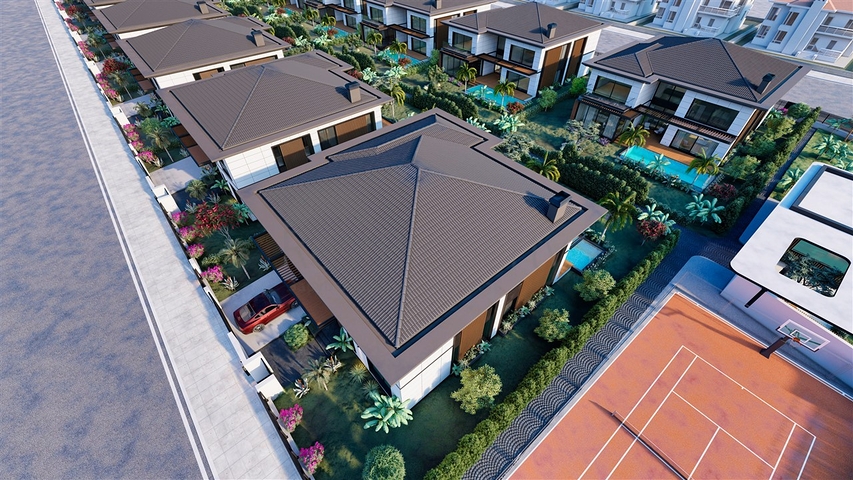 فيلا 4+1 في دوشيمالتي-منطقة أنطاليا