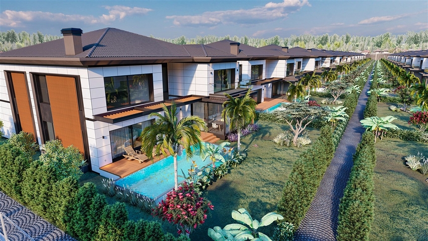 فيلا 4+1 في دوشيمالتي-منطقة أنطاليا