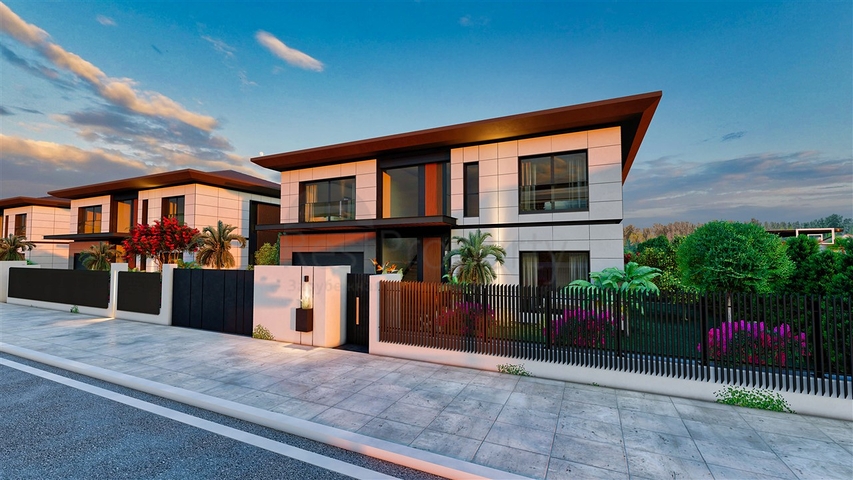 فيلا 4+1 في دوشيمالتي-منطقة أنطاليا