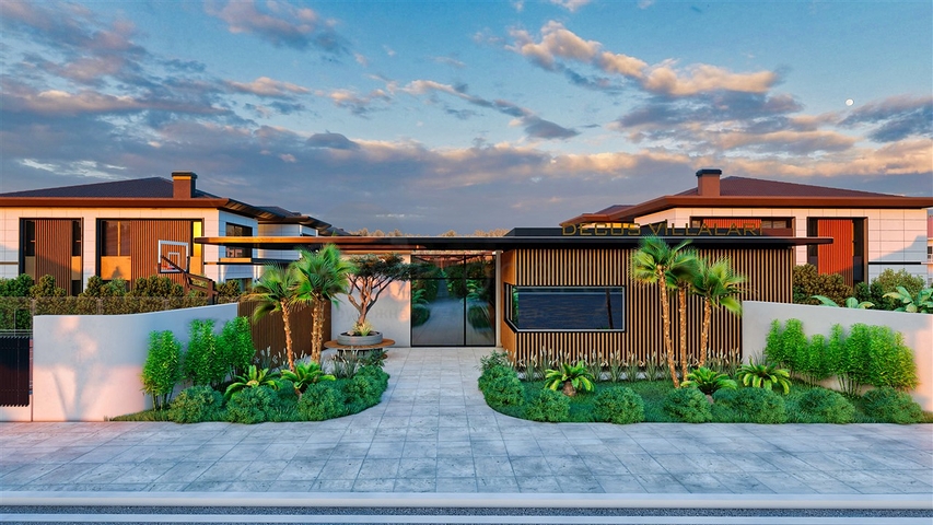 فيلا 4+1 في دوشيمالتي-منطقة أنطاليا