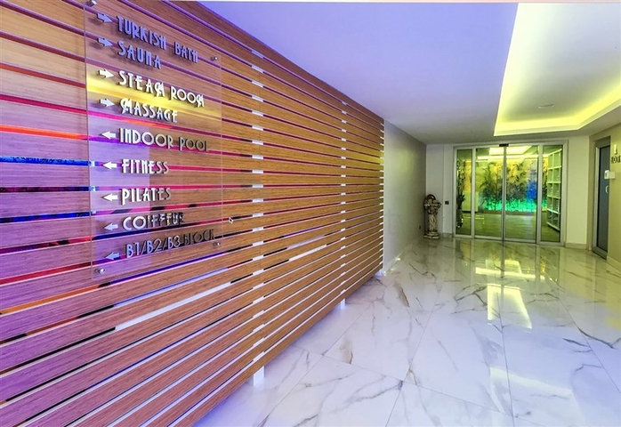 شقة في مشروع عصري في انطاليا