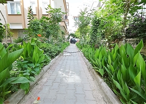 شقة بغرفتي نوم في أنطاليا 