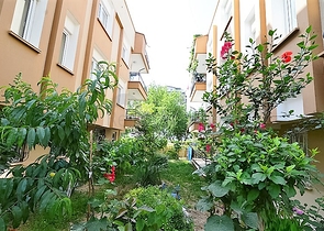 شقة بغرفتي نوم في أنطاليا 