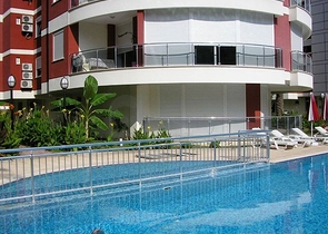 شقة بغرفتي نوم في أنطاليا 