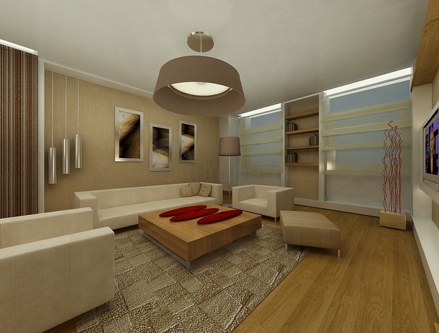 مجمع سكني بشقق مختلفة في أنطاليا