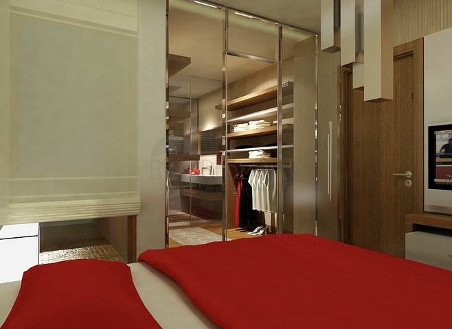 مجمع سكني بشقق مختلفة في أنطاليا