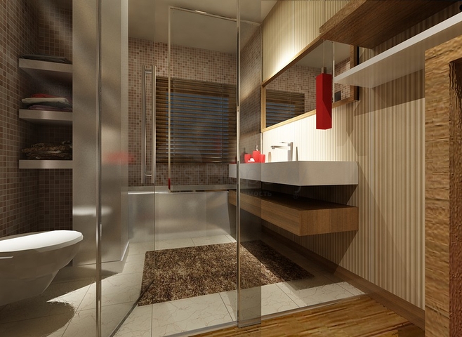 مجمع سكني بشقق مختلفة في أنطاليا