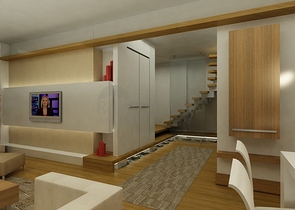 مجمع سكني بشقق مختلفة في أنطاليا