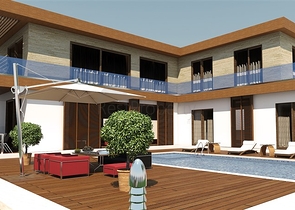 فيلا فاخرة بأربع غرف نوم في الانيا