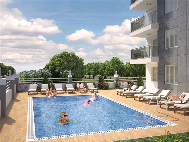 قريبة من البحر - شقق فاخرة ضمن مجمع سكني في منطقة كاستل / الانيا 