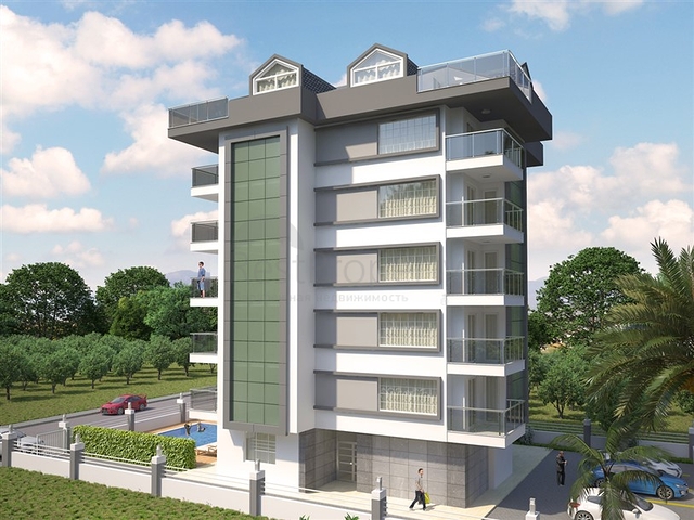 قريبة من البحر - شقق فاخرة ضمن مجمع سكني في منطقة كاستل / الانيا 