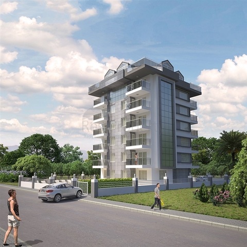 قريبة من البحر - شقق فاخرة ضمن مجمع سكني في منطقة كاستل / الانيا 