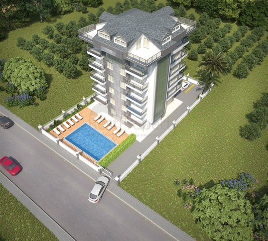 قريبة من البحر - شقق فاخرة ضمن مجمع سكني في منطقة كاستل / الانيا 