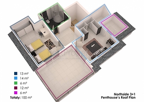 قريبة من البحر - شقق فاخرة ضمن مجمع سكني في منطقة كاستل / الانيا 