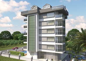 قريبة من البحر - شقق فاخرة ضمن مجمع سكني في منطقة كاستل / الانيا 