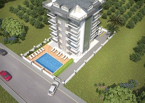 قريبة من البحر - شقق فاخرة ضمن مجمع سكني في منطقة كاستل / الانيا 