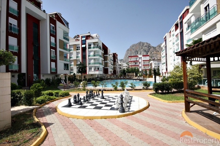 شقة غرفتين نوم و صالة في كونيالتي - انطاليا