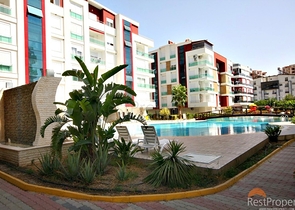 شقة غرفتين نوم و صالة في كونيالتي - انطاليا