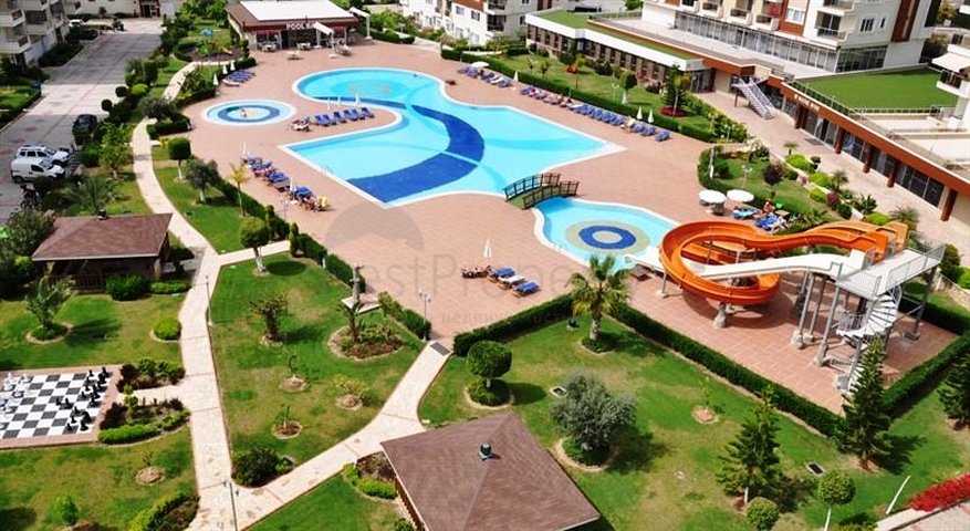 شقة غرفة في و صالة في مجمع عصري في افسلار - الانيا