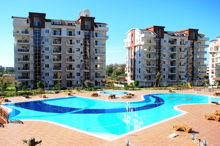 شقة غرفة في و صالة في مجمع عصري في افسلار - الانيا