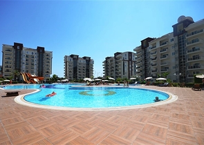 شقة غرفة في و صالة في مجمع عصري في افسلار - الانيا