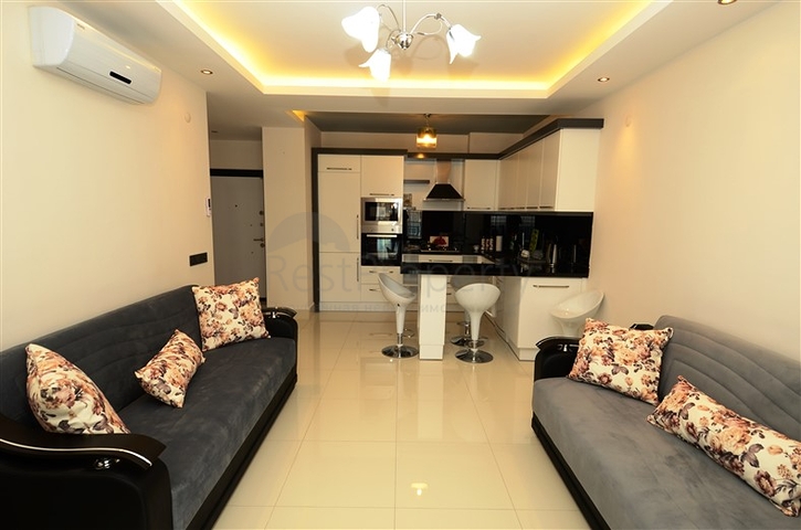 شقة غرفة و صالة للايجار في مجمع عصري 