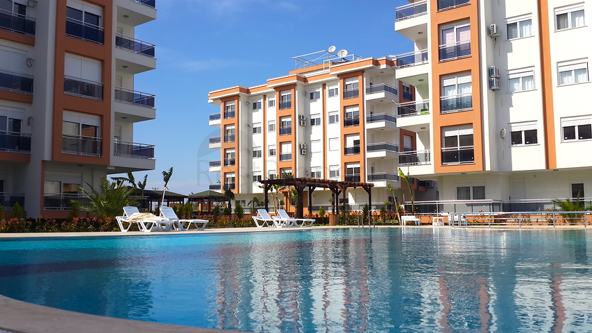 شقة غرقتين و صالة في انطاليا