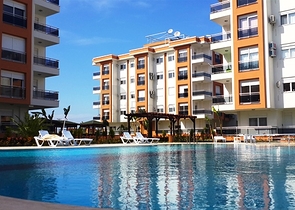 شقة غرقتين و صالة في انطاليا