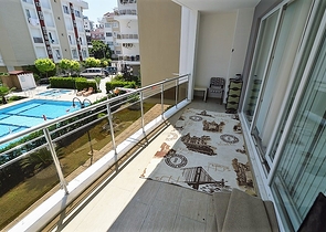 شقة غرفتين و صالة مفروشة في انطاليا