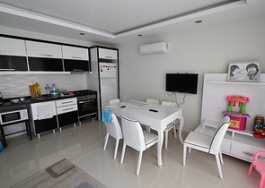 شقة غرفتين و صالة مفروشة في انطاليا