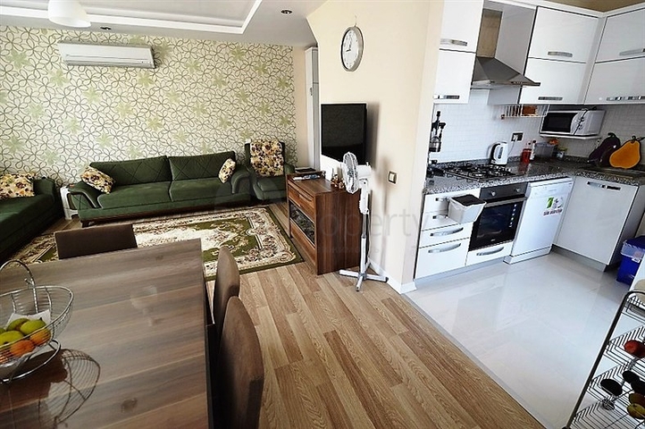 دوبلكس ثلاثة غرف نوم في كونيالتي - انطاليا