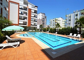 دوبلكس ثلاثة غرف نوم في كونيالتي - انطاليا