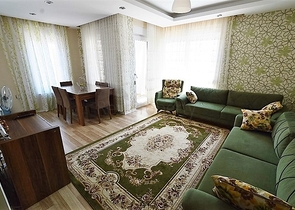 دوبلكس ثلاثة غرف نوم في كونيالتي - انطاليا