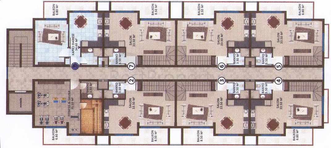 مشروع استثماري في كاستل - الانيا
